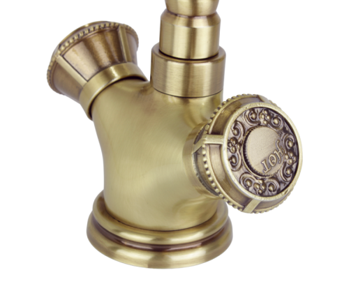Смеситель для кухни Bronze de Luxe ROYAL 10105K/1 на мойку бронза - фото 5