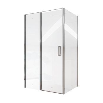 Душевой уголок Cerutti SPA VICTORIA120 120х90 стекло прозрачное профиль хром глянцевый без поддона