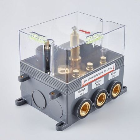 Душевая система ALMAes Nemi TVZ-8811 встраиваемая в стену цвет черный