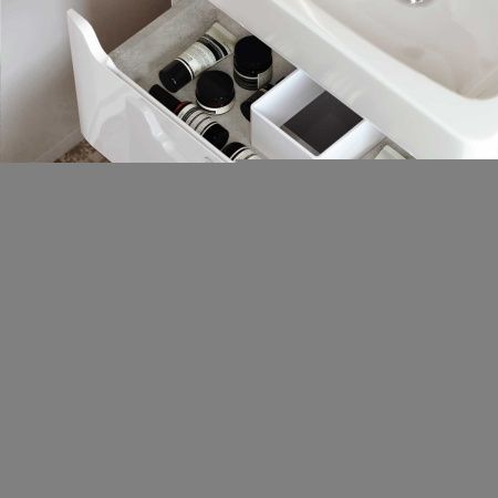 Тумба с раковиной Alavann Lana ALV0977000 60х50 напольная цвет белый