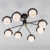 Люстра на штанге Eurosvet Nocciola (Ноцциола) 70106/8 черный Smart