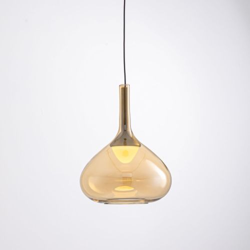 Светильник подвесной Delight Collection MD25001005-1A brass/amber - фото 2