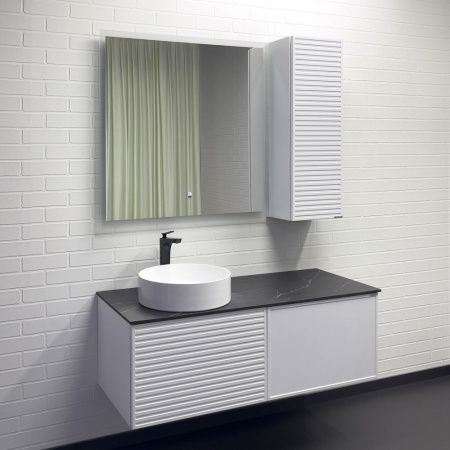 Тумба с раковиной Comforty Геленджик 00-00018707CF 120х50 подвесная цвет белый