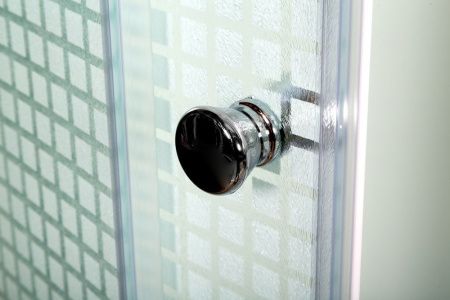 Душевая кабина AvaCan L901N 100х100 четверть круга без крыши ориентация универсальная