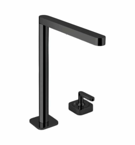 Смеситель Webert Living LV830702560 на раковину черный - фото 2