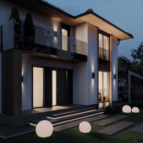 Уличный настенный светильник Feron DH0702 06295 - фото 4