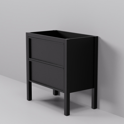 Тумба под раковину ArtDecco Elisa (Элиса) AES08F78S000 80x45x85 напольная цвет черный дуб - фото 3