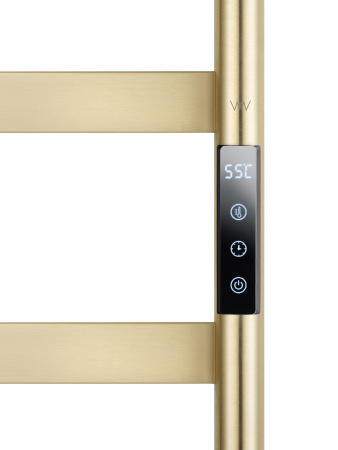 Полотенцесушитель Wonzon & Woghand Bremen WW-A207-BG 48х180 электрический золото