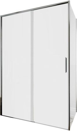 Душевой уголок Aquanet Pleasure Evo AE65-130x80-CT 130х80 стекло прозрачное профиль хром без поддона