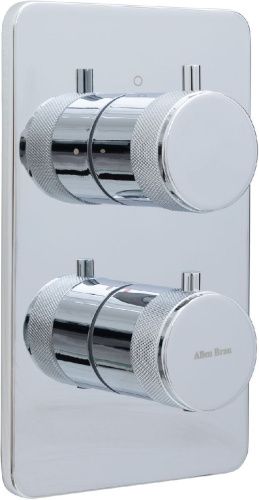 Смеситель для ванны с душем Allen Brau Priority 5.31213-00 встраиваемый в стену хром с термостатом