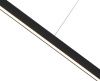 Линейный подвесной светильник Italline IT013-6021 black 3000K