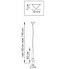 Светильник подвесной Lightstar Cone (Цоне) 757011