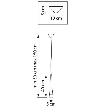 Светильник подвесной Lightstar Cone (Цоне) 757011