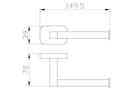 Бумагодержатель Wonzon & Woghand Graffity WW-9316