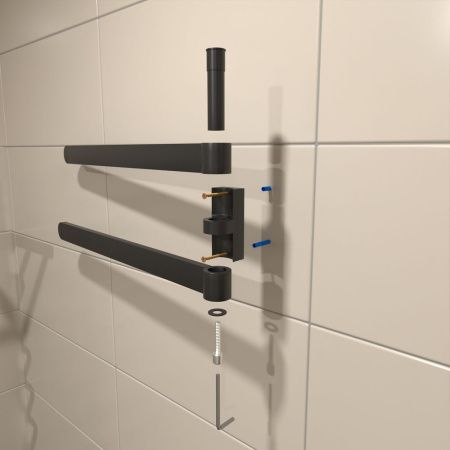 Полотенцедержатель Altasan Лотос ЛТ61ЧМ