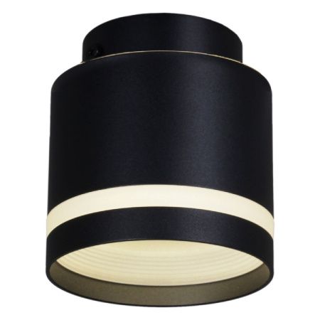 Светильник накладной Reluce 53001-9.5-001IL GX53+LED3W BK