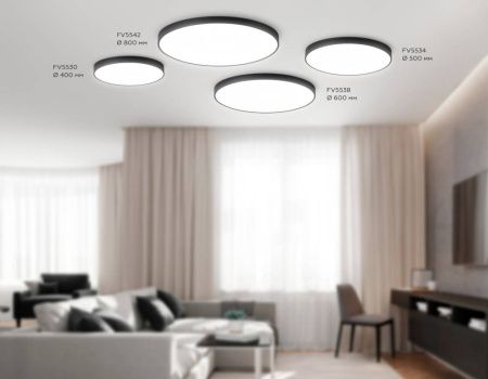 Светильник потолочный Ambrella Light Air Alum (Аир Алум) FV5534