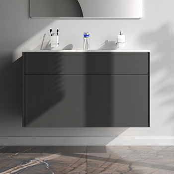 Тумба под раковину Am.Pm Inspire V2.0 M50AFHX1003GM 101х49х60 подвесная цвет графит матовый