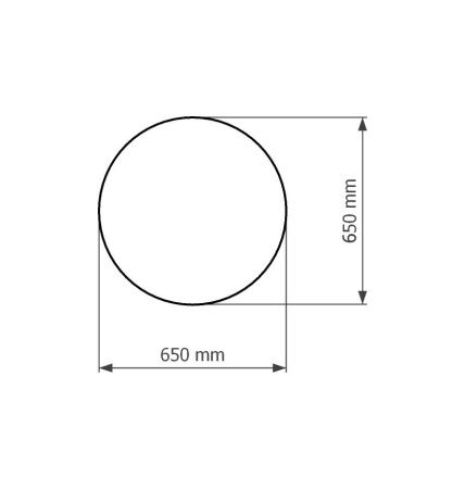 Зеркало с подсветкой Corozo Ринго SD-00001557 70х70