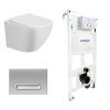 Сет унитаз + инсталляция + кнопка CC.300.80.01+FP.340.46.01+AM25010