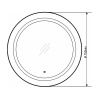 Зеркало Comforty 00-00013782CF 80х80