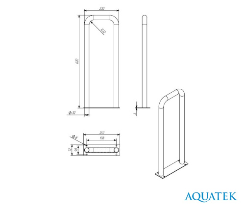 Поручень Aquatek POR-0000002 - фото 5