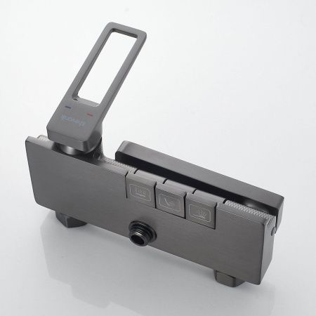 Душевая стойка Shevanik S6826T настенная цвет оружейная сталь