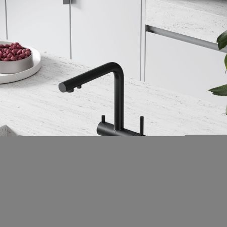 Смеситель для кухни Sancos Foster SC4014MB на мойку черный