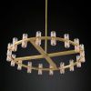 Люстра на штанге Delight Collection Arcachon (Арцацхон) KM1000P-36 brass