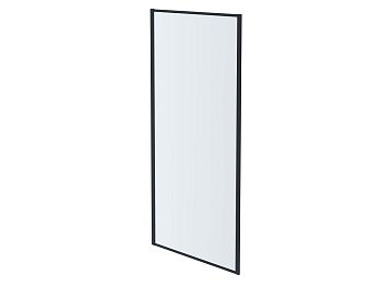 Душевая перегородка Aquatek АРИЯ AQ ARI WA 10020BL 100х200 стекло прозрачное профиль черный