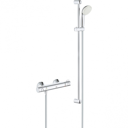 Смеситель Grohe Grohtherm 34566001 настенный хром