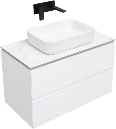 Тумба под раковину Allen Brau Infinity 1.21001.WM 80х50 подвесная цвет белый