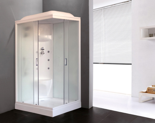 Душевая кабина Royal Bath НР RB8120HP7-WC-L 120х80 прямоугольная с крышей - фото 2