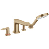 Смеситель Hansgrohe Talis E 71748140 на борт ванны бронза