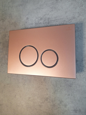 Клавиша смыва механическая AltroBagno Beni aggiuntivi AltroBagnoPFP005FQ цвет розовый металик