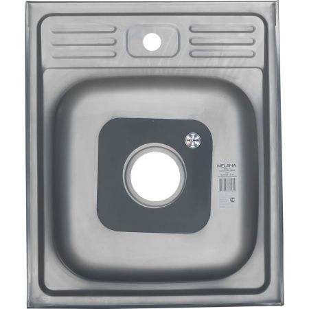 Кухонная мойка Melana 013 t (*15) 60х50 цвет хром