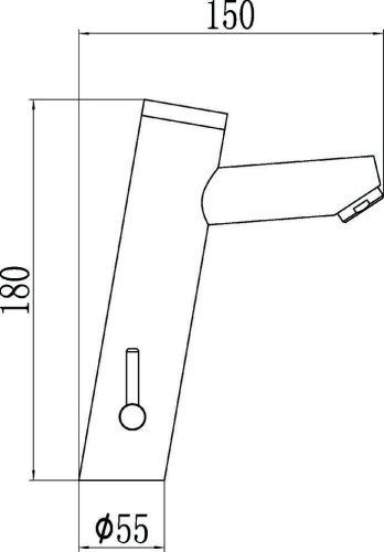 Смеситель Savol S-GY8805 на раковину хром - фото 2