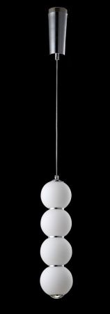 Светильник подвесной Crystal Lux Desi (Деси) DESI SP4 CHROME/WHITE