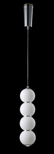 Светильник подвесной Crystal Lux Desi (Деси) DESI SP4 CHROME/WHITE - фото 2