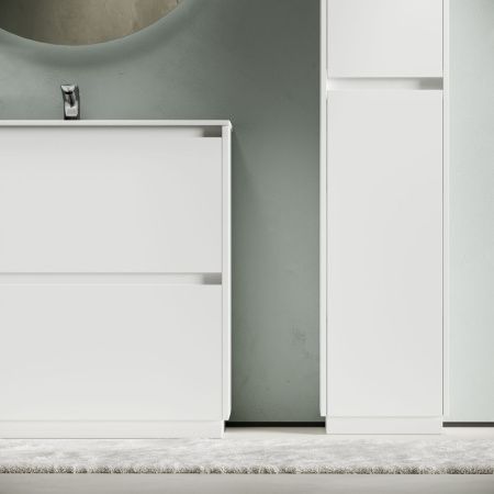 Тумба под раковину Sancos Libra Floor LB90FW 90х50 напольная цвет белый