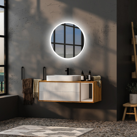 Зеркало в ванную Abber AG6202S-0.65 65х65