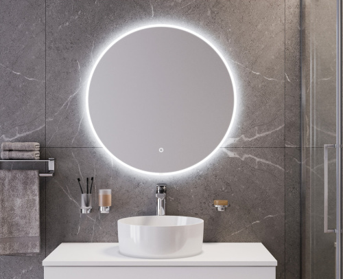 Раковина Bond Circle 39 см S53-390 накладная цвет белый глянцевый - фото 3