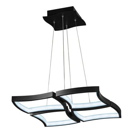 Светильник подвесной iLedex Roomy (Роомы) 8196-4-D-T BK