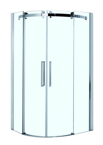 Душевой уголок Azario Ottawa AZ-NKE2142 1000 100х100 стекло прозрачное профиль хром без поддона