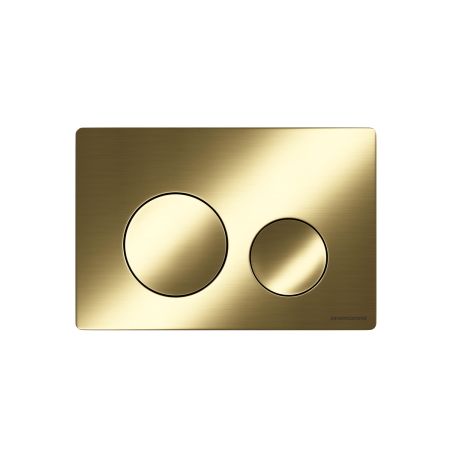 Клавиша смыва механическая Ceramica Nova Balance/Circle CN12-001BG цвет брашированное золото