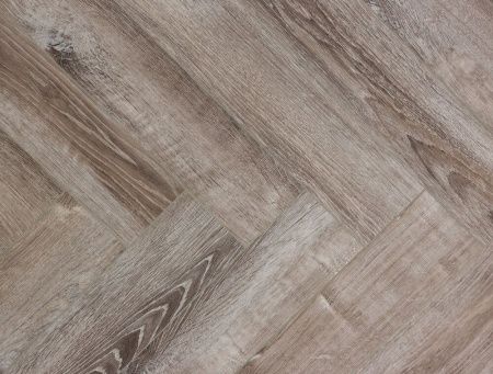 SPC ламинат CronaFloor Herringbone Дуб Тулон H009 Т070829 толщина 0,45 см 42 класс 640х128