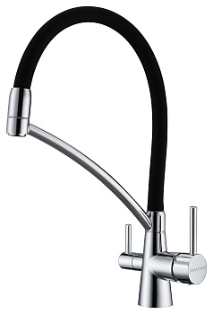 Смеситель для кухни Paulmark SIEGEN Si213111-CR на раковину хром