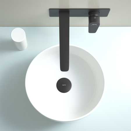 Смеситель Aquatek БЕТТА AQ1113MB встраиваемый в стену черный матовый без термостата