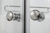 Душевая кабина AvaCan L608NLED 80х80 четверть круга без крыши ориентация универсальная
