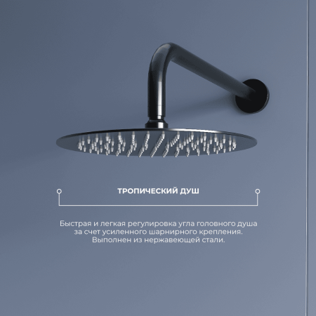 Душевая система RGW Shower Panels 51140855-04 встраиваемая в стену